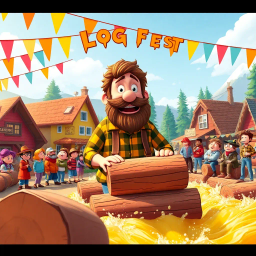 Log Jammin': Who's Logs Are These, Anyway? - Text-based game