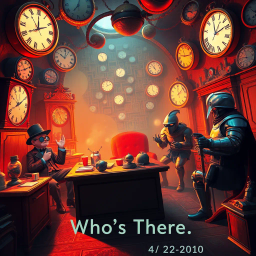 Chrono Chums: Who's There? - Text-based game