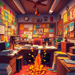 Whose Mayhem Is It Anyway? - Text-based game