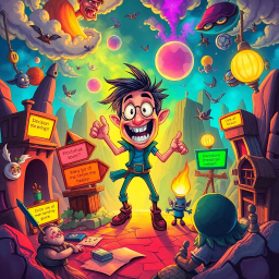 MetaQuest: Whose Adventure Is It Anyway? - Text-based game