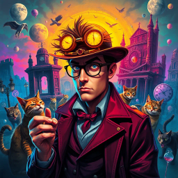 Chronochaos: Who's Time Is It Anyway? - Text-based game