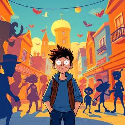 Whose Shadow Is It Anyway? - Text-based game