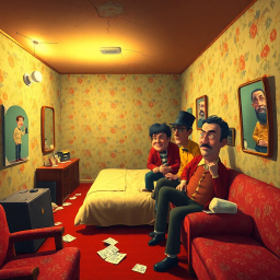 Whose Face is This, Anyway? - Text-based game