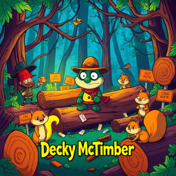 Log Jam: Who's Logs Are These, Anyway? - Text-based game