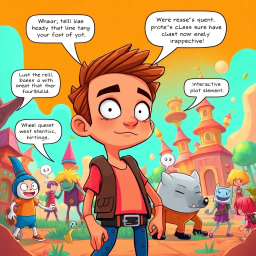 Whose Adventure is it Anyway? - Text-based game