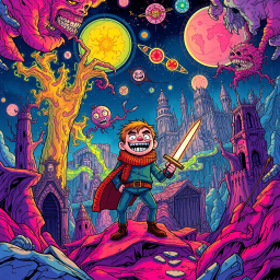 Chronicles of Chaos: Whose World Is It Anyway? - Text-based game