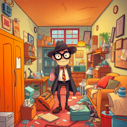 Whose Mess Is This Anyway? - Text-based game