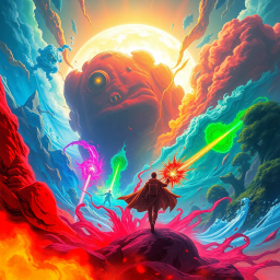 Spectrum Wars: Which Dimension is it Anyway? - Text-based game