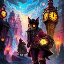 Chronochase: Whose Time Is It Anyway? - Text-based game