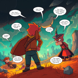 MetaQuest: Whose Adventure Is It Anyway? - Text-based game