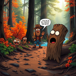 Log Jammin’: Whose Logs Are These, Anyway? - Text-based game