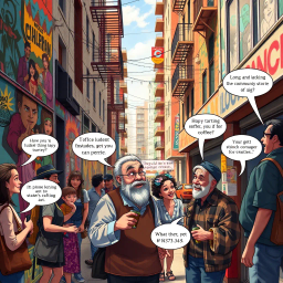 Code-Switch Chronicles: Whose Hello Is It Anyway? - Text-based game