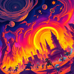 Spectrum Wars: Dimensional Drift - Text-based game