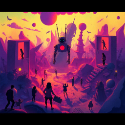 MetaQuest: Whose Adventure Is It Anyway? - Text-based game