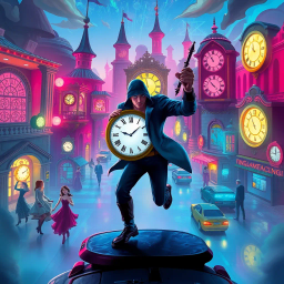 ChronoCaper: Whose Time Is It Anyway? - Text-based game