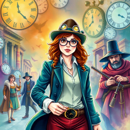 Chronochaos: Who's Time Is It Anyway? - Text-based game