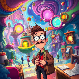 Spectrum Saga: Whose Dimension Is It Anyway? - Text-based game