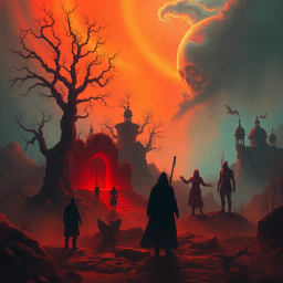 Nightmare Showdown - Text-based game