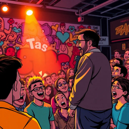 Whose Laughter is It Anyway? - Text-based game