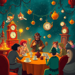 Quantum Whimsy: The Dystopian Tea Party - Text-based game