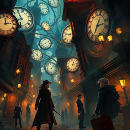 Chronochaos: Who's Time Is It Anyway? - Text-based game