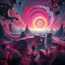 Spectrum Wars: Which Dimension Is It Anyway? - Text-based game