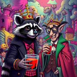 Metamayhem: Whose Adventure is it Anyway? - Text-based game