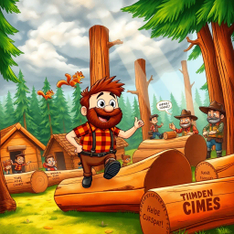 Log Jammin': Whose Logs Are These, Anyway? - Text-based game