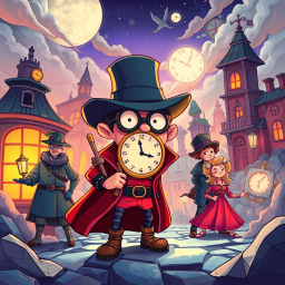 ChronoCaper: Whose Time Is It Anyway? - Text-based game