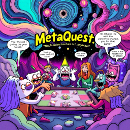 MetaQuest: Whose Adventure Is It Anyway? - Text-based game