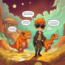 ChronoCaper: Whose Time Is It Anyway? - Text-based game