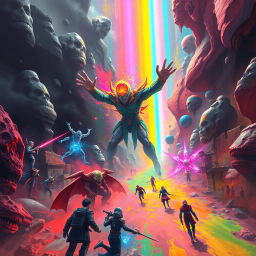 Spectrum Wars: Whose Dimension Is It Anyway? - Text-based game