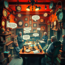 ChronoChaos: Who's Time Is It Anyway? - Text-based game