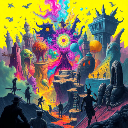 Spectrum Wars: Which Dimension Is It Anyway? - Text-based game