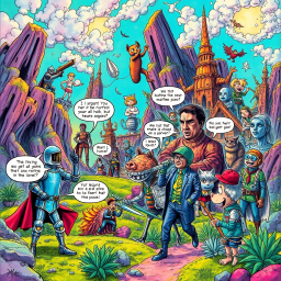 MetaQuest: Whose Adventure Is It Anyway? - Text-based game