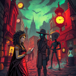 ChronoCaper: Whose Time Is It Anyway? - Text-based game