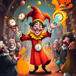 Chronochaos: Who's Time is it Anyway? - Text-based game