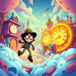 ChronoCaper: Whose Time Is It Anyway? - Text-based game
