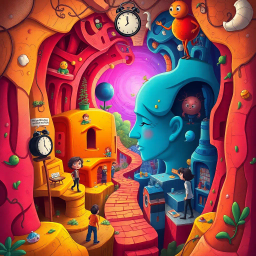 Narrative-driven Surrealism text games