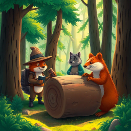 Log Jam: Whose Logs Are These, Anyway? - Text-based game
