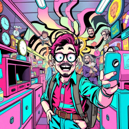 Chrono Rumble: Am I Right? - Text-based game