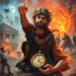 ChronoChaser: Who's Time Is It Anyway? - Text-based game