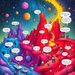 Spectrum Wars: Whose Dimension Is It Anyway? - Text-based game