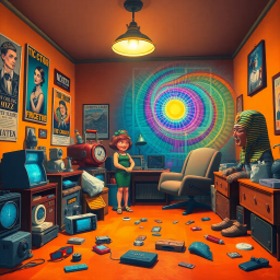 Chrono Chums: Who's There? - Text-based game