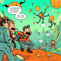 The Paradoxical Chronicles: Whose Quest Is It Anyway? - Text-based game