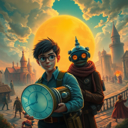 Chrono Chums: Who's There? - Text-based game