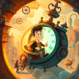 Chrono Chums: Who's There? - Text-based game