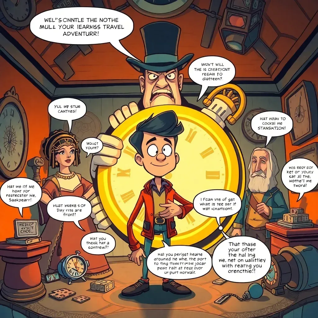 Chrono Chums: Who's There?