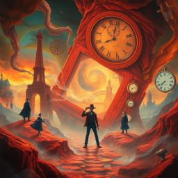 Chrono Chums: Who's There? - Text-based game