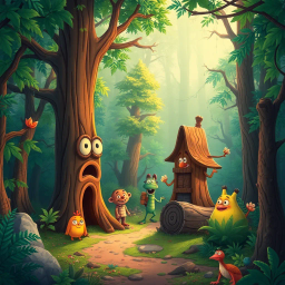 Heroic Loggers in the Wild - Text-based game